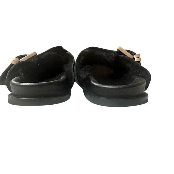 ALLSAINTS Love Shearling Mule in Black Size 38 - Picture 7 of 7